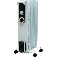 Comfort Glow EOF260 Sleek Portable Oil Filled Radiator Heater  White - B001AH8JFA